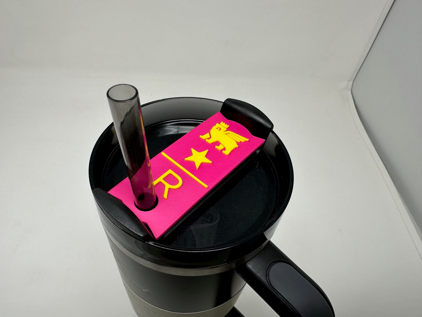 Custom Name Tag Lid Topper