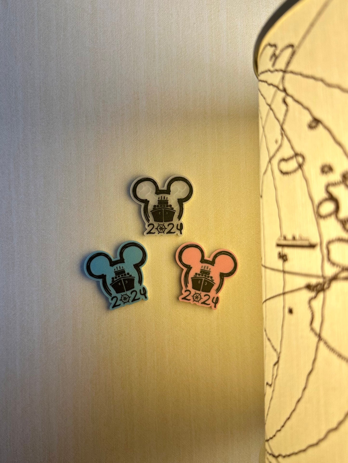 Magical Mouse Ear Cruise Ship Magnet