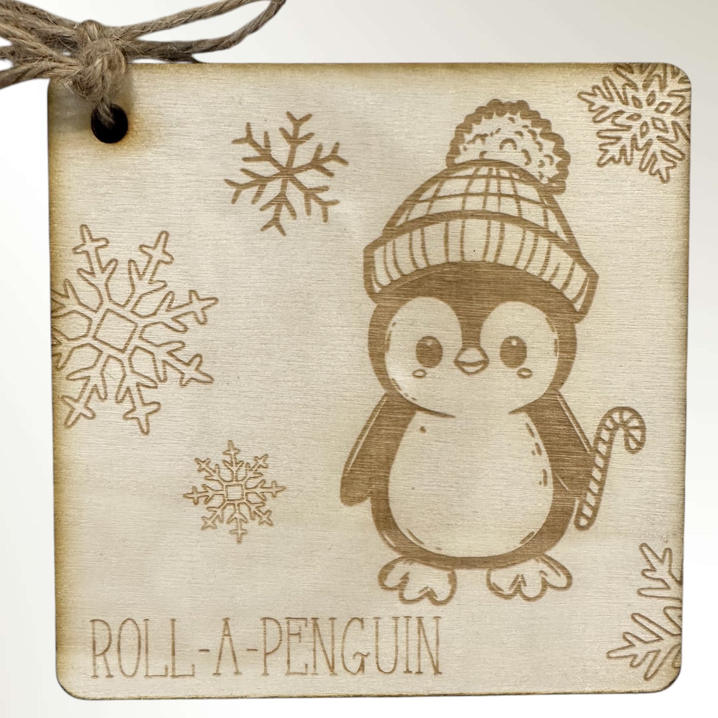 Digital Download Travel Dice Game: Roll-a-Penguin