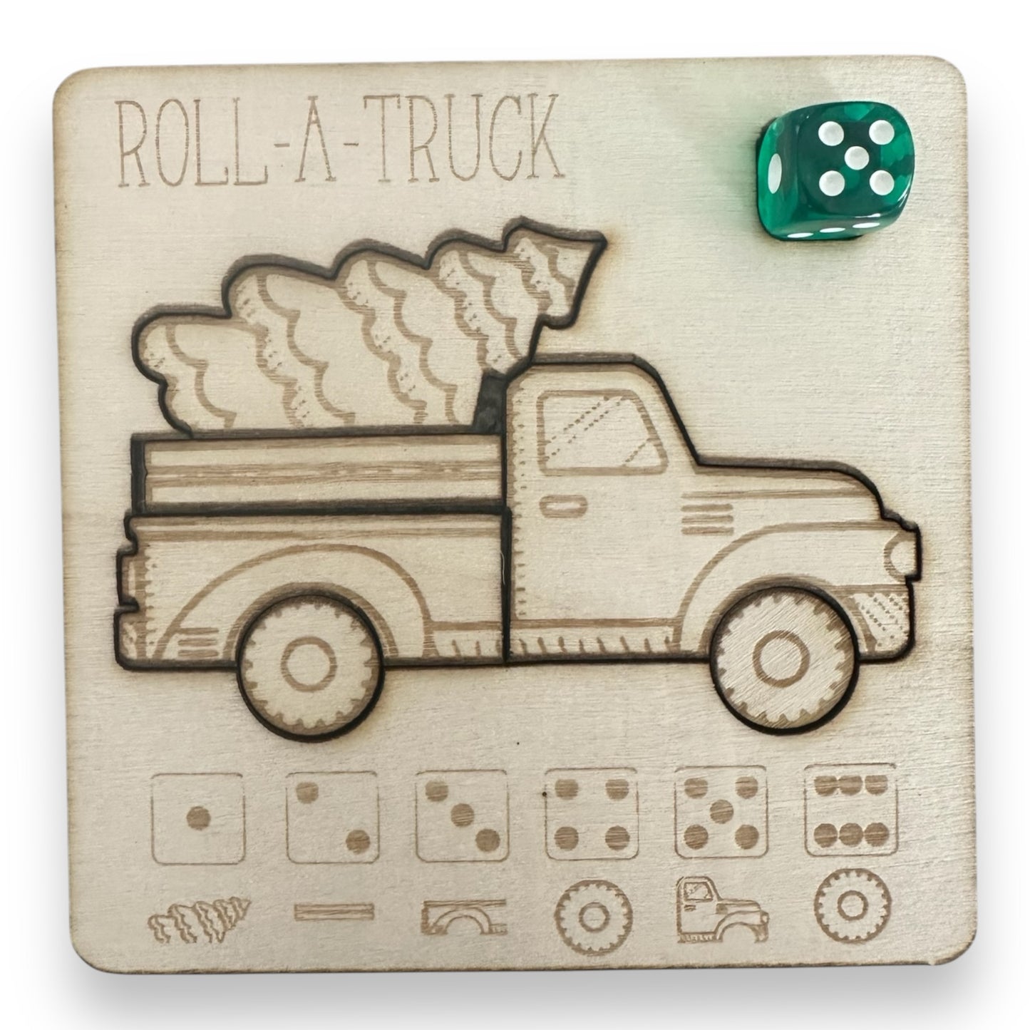 Digital Download Dice Game: Roll-a-Truck