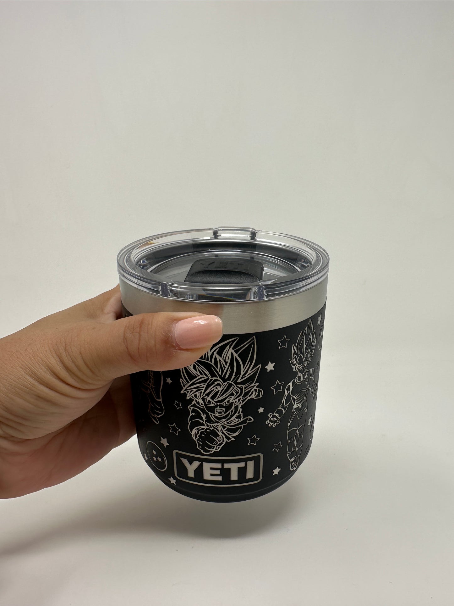 Chuck Laser Rotary Press Fit Quick Change Lid Adapter for Easy Alignment - Yeti