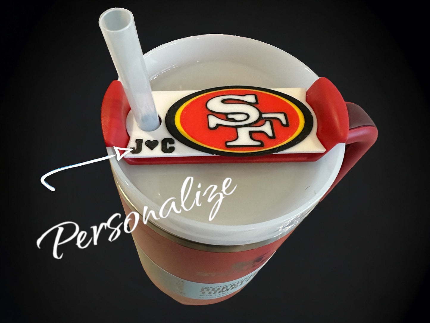 Custom Sports Name Tag Lid Topper - NFL