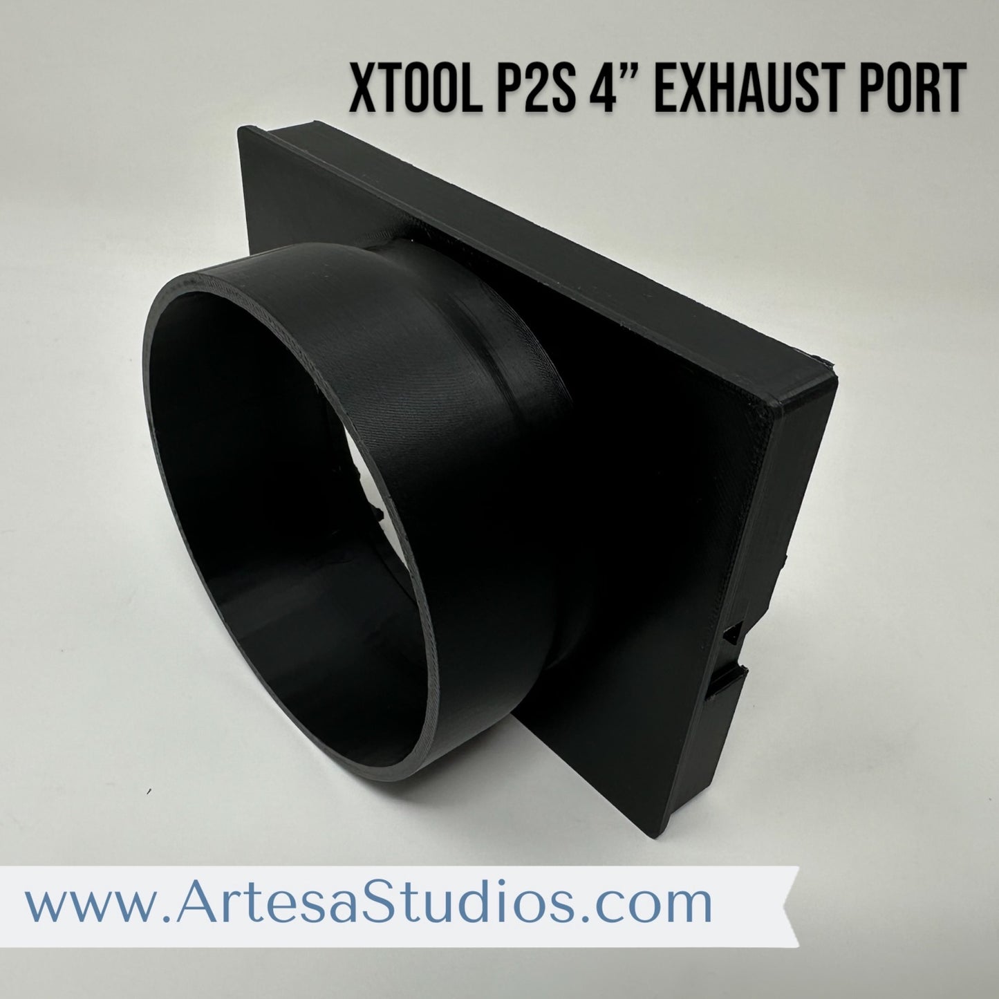 xTool P2S 4" Exhaust Port Upgrade