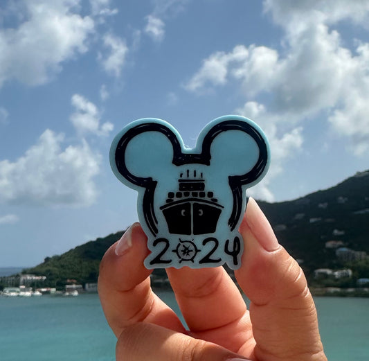 Magical Mouse Ear Cruise Ship Magnet