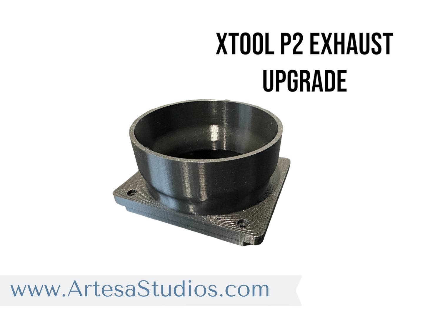 xTool P2 4" Exhaust Port Upgrade