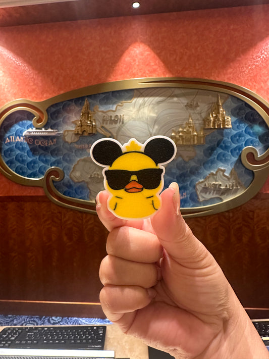 Mouse Ears Cruise Duck Magnet