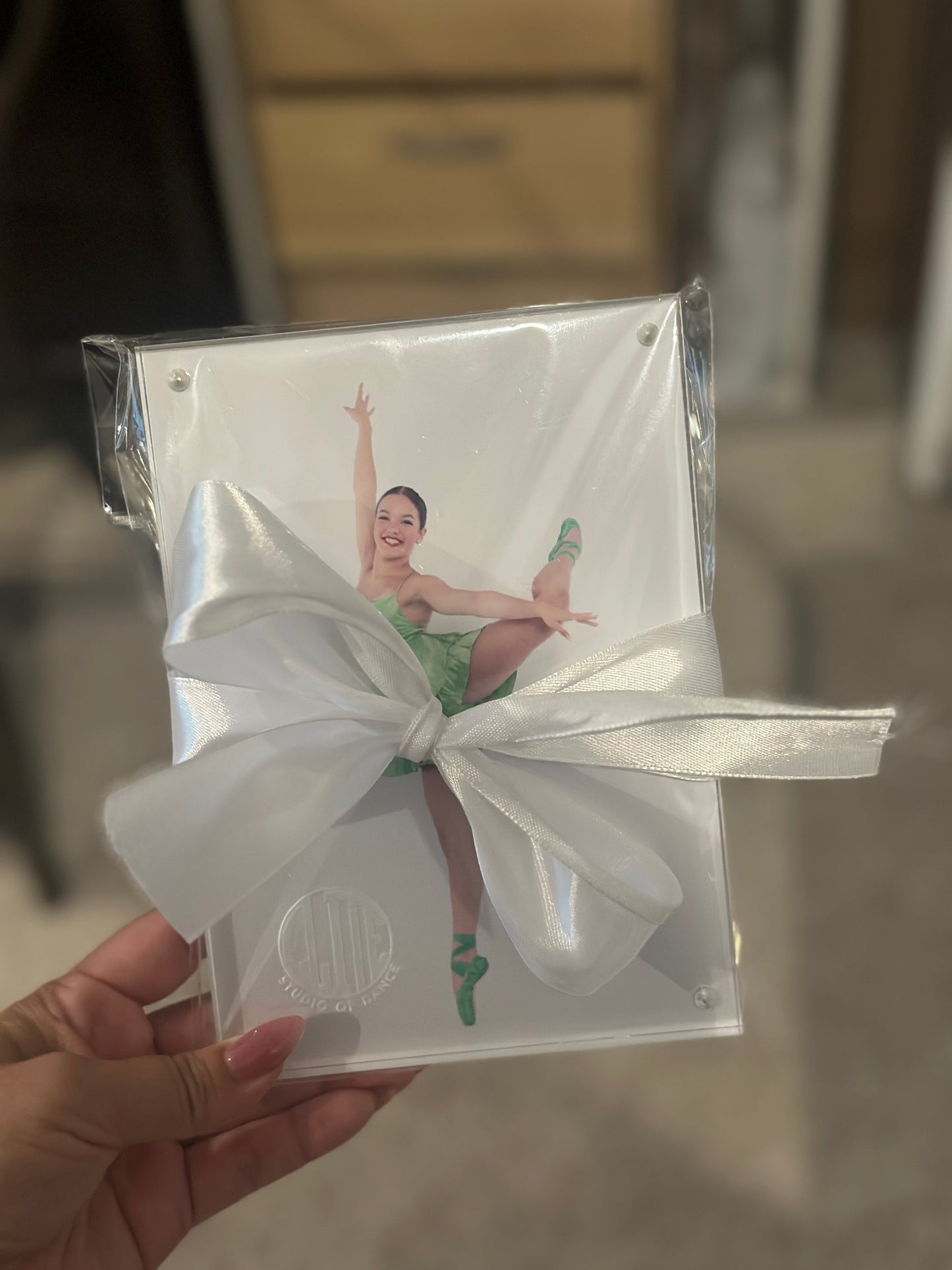 Personalized Acrylic Glass Photo Frame 5” x 7” - ELITE STUDIO OF DANCE
