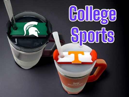 Custom Sports Name Tag Lid Topper - College