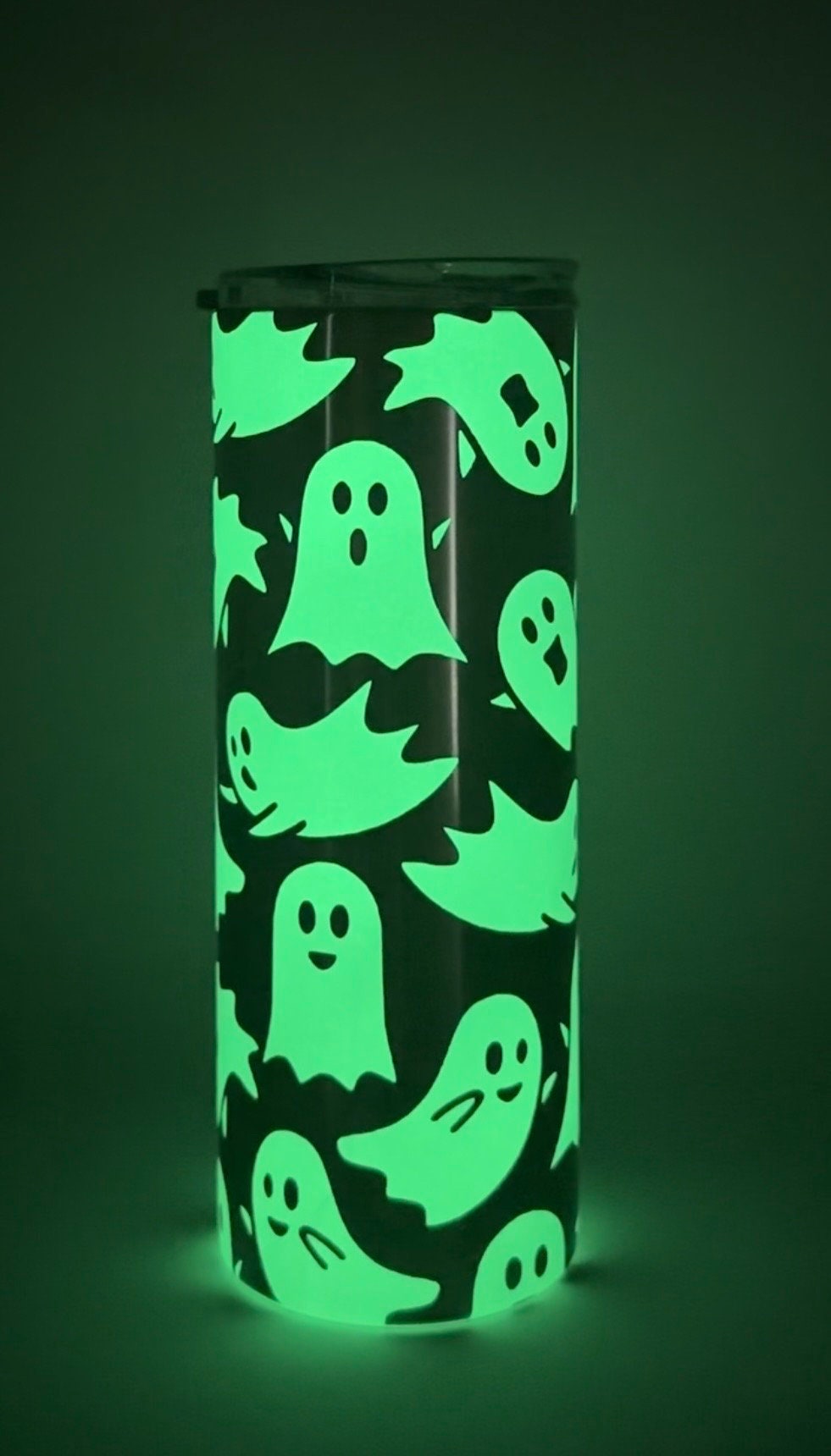 Cute Halloween Ghost Cup Glow-in-the-Dark Tumbler